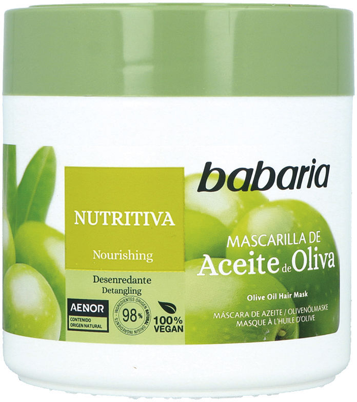 Babaria Masque capillaire nourrissant à l’HUILE D’OLIVE