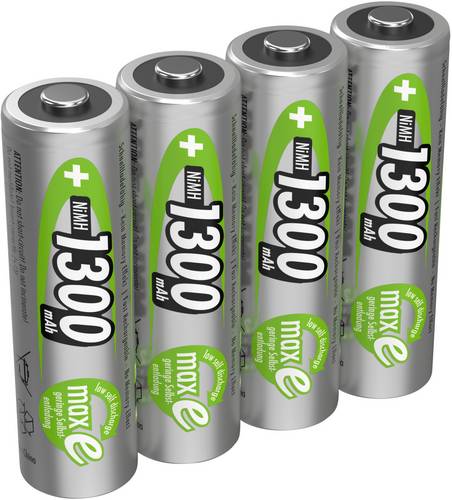 Ansmann maxE HR06 Mignon (AA)-Akku NiMH 1300 mAh 1.2 V 4 St.