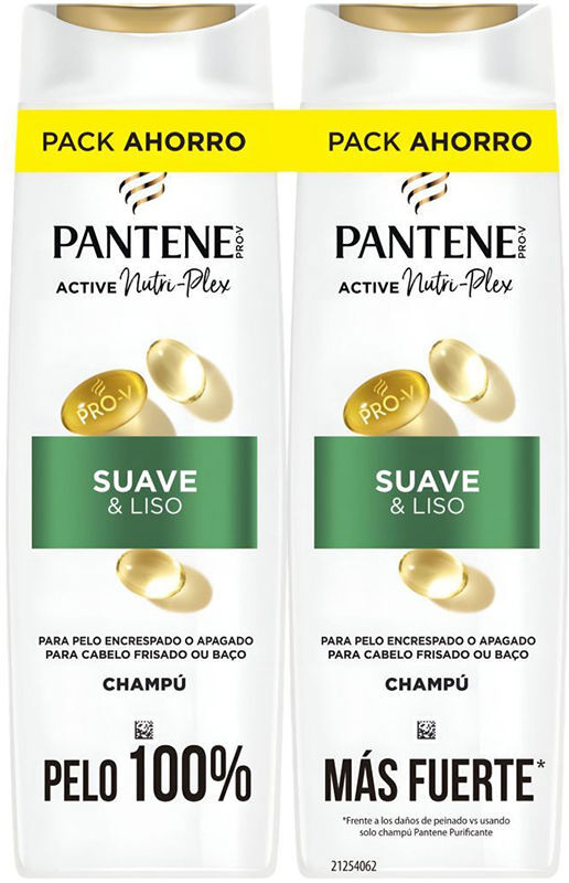 Conjunto De Shampoo Pantene Soft & Smooth 2 x 325 ml