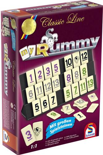 Schmidt Spiele 49282 Classic Line MyRummy