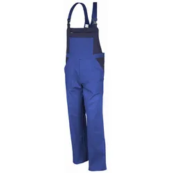 QUALITEX HIGH QUALITY WORKWEAR Latzhose basic 2-farbig kornblau/marine Herren: 94