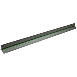 RUMOLD Dreikantlineal 30 cm