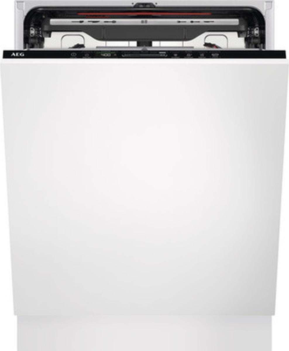 AEG FSE77717P, Voll integriert, Standardgröße (60 cm), Schwarz, Weiß, Touchsteuerung, LED