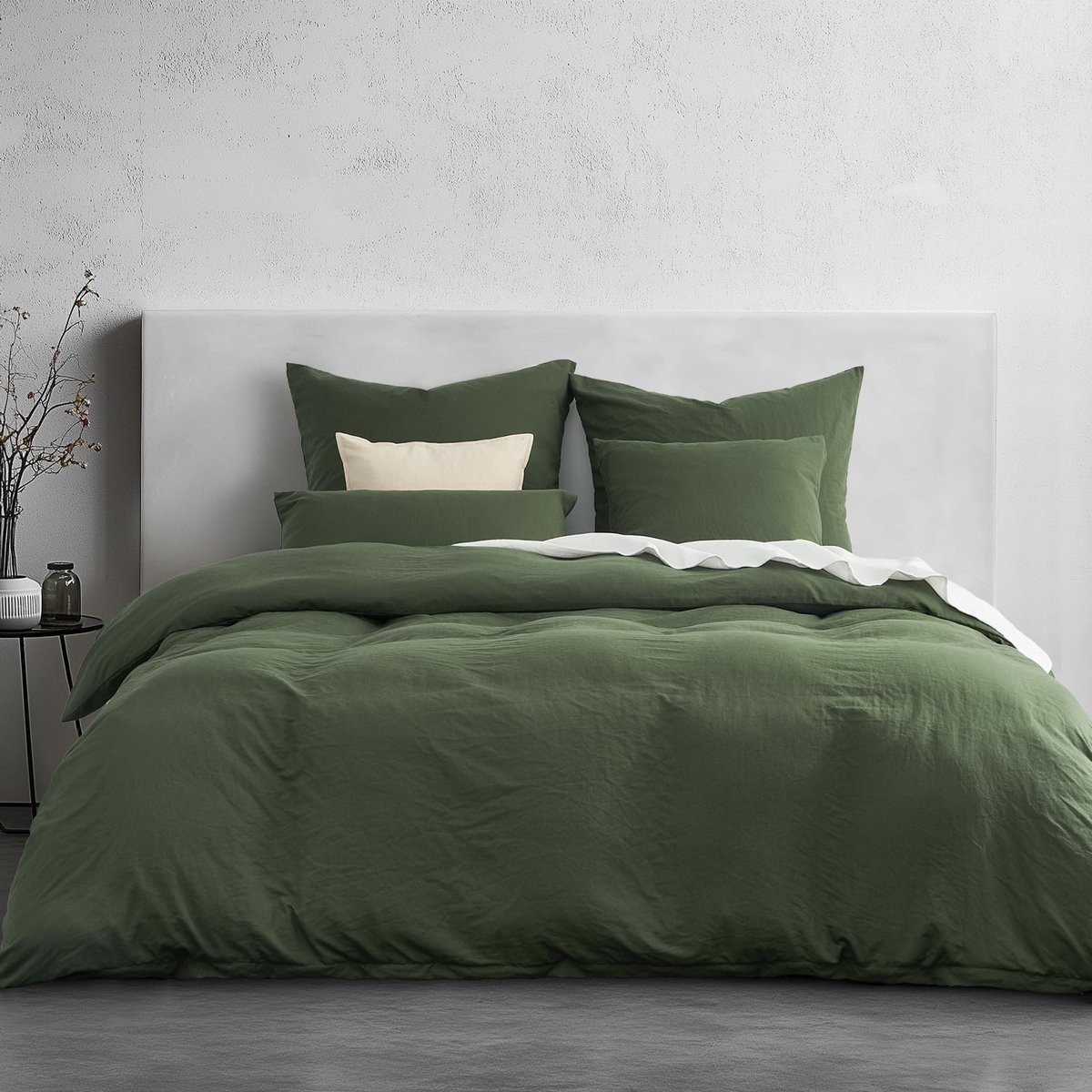 Unyqoos Luxe microvezel beddengoedset met ritssluiting en ademend comfort