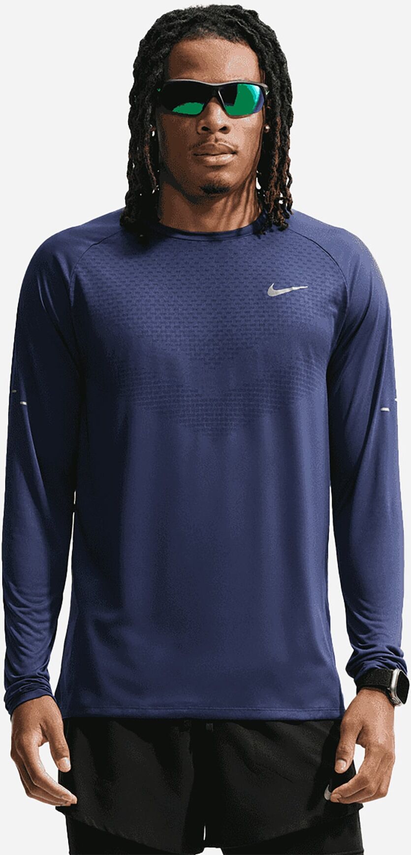 Nike Stride Ls M - Maglia Running - Uomo S