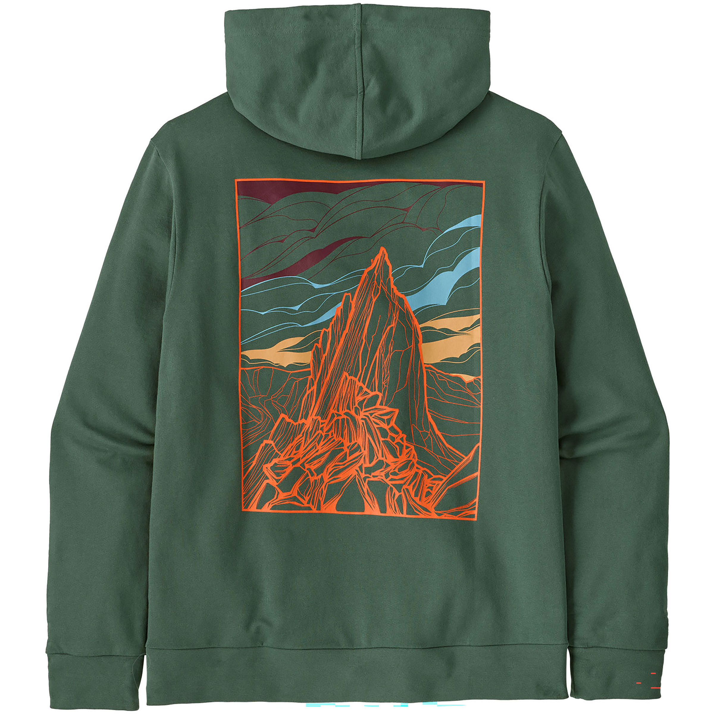 Patagonia Cloud Crag Daily Herren Hoodies gruen Größe XL Lifestyle Widerstandsfähig