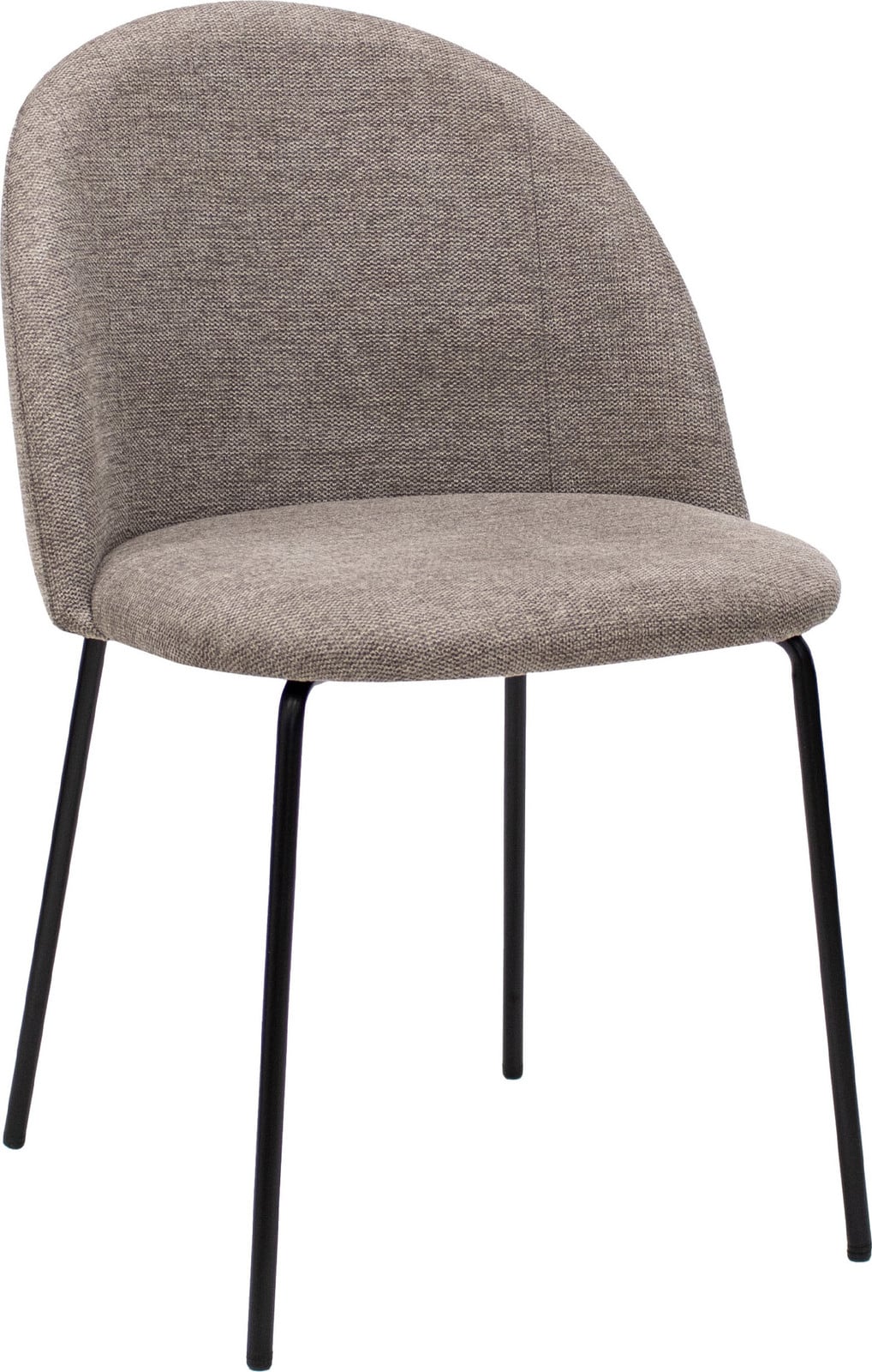 Kick Collection Eetkamerstoel Noa - Taupe - Gestructureerde stof