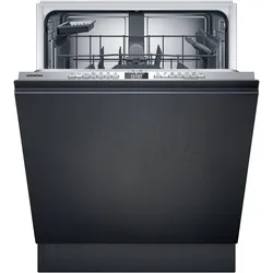 Siemens iQ300, Vollintegrierter Geschirrspüler, 60 cm, SX63HX14AE, Geschirrspüler Einbau, Silber