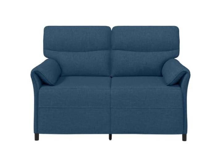 KTHLBRH Sofa mit verstellbaren Armlehnen, Gestell aus Metall Stoff aus Polyester, Schaumstoff, Beine aus schwarzem Kunststoff, Sitzfläche 57 cm, für Wohnzimmer