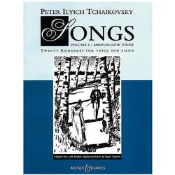 Songs vol.2 20 romances for medium/low voice and piano (kyrillisch/en), Fachbücher von Peter Iljitsch Tschaikowsky