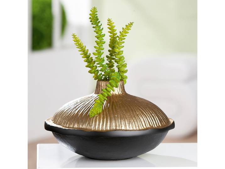 Vase Prero 14 cm Ø 24cm Doré