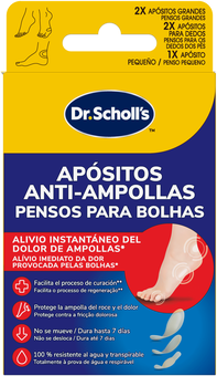Dr. Scholl's Pensos para Bolhas Alívio da Dor 5 un
