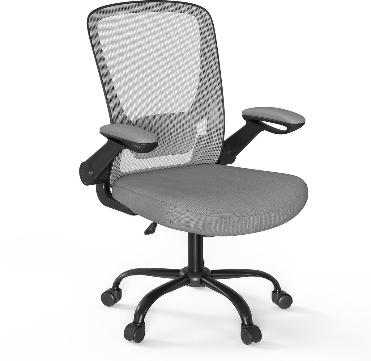 SONGMICS Ergonomische Bureaustoel met Mesh Rugleuning en Hoofdsteun