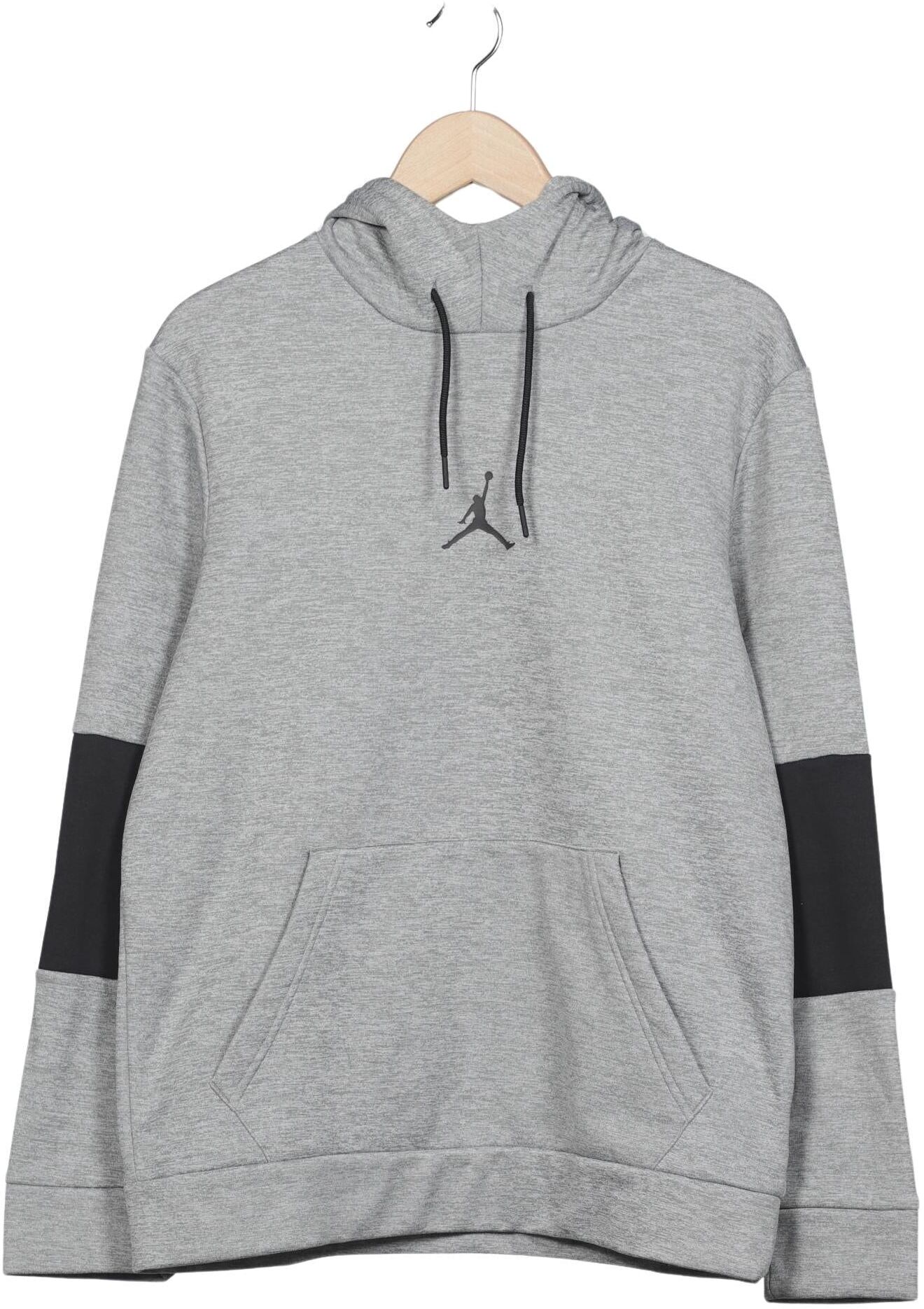 Jordan Sportswear Herren Kapuzenpullover, Grau, Gr. S, Synthetik - Second Hand