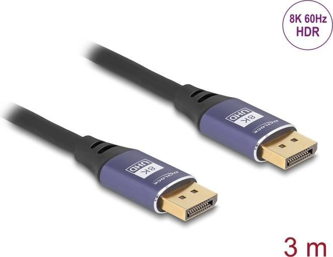 Delock DisplayPort-kabel (mannelijk)