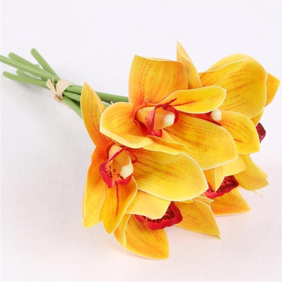 Kunstbloemen Boeket met Nep Orchidee voor Woonkamer Decoratie