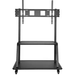 Neomounts Floor NS-M4000BLACK 60" - 105" (150 kg, 60" - 105"), TV Ständer, Schwarz