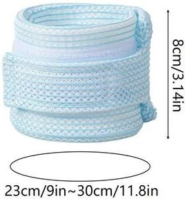 Inspire Essentials Cat Recovery Neck Brace Waterproof Protective Recovery Collar blue 23x8cm