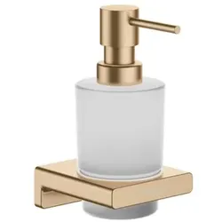 Hansgrohe Seifenspender AddStoris Gebürstete Bronze Metall, Glas 41745140