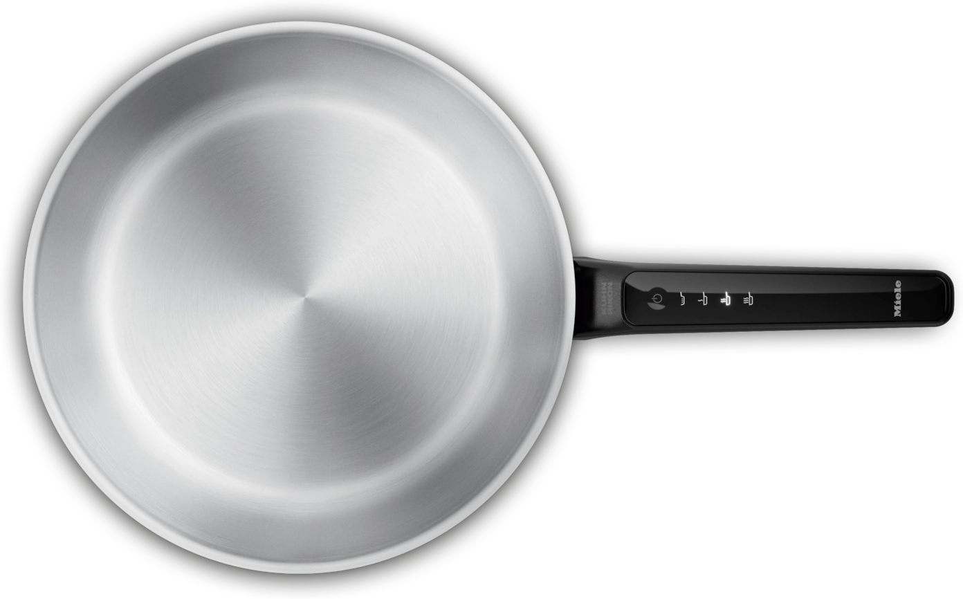 Miele Bratpfanne "KMBP 8428 M Sense Bratpfanne ohne Beschichtung 28 cm", silber, Pfannen, Bratpfanne