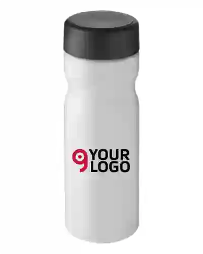Borraccia H2O Base da 650 ml con tappo a vite Personalizzate o neutre H2O Active