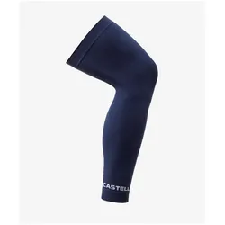 Castelli, Herren, Armlinge + Beinlinge, Pro Seamless 2 Knee/Leg Warmer (M, S), Schwarz, Blau, M, S
