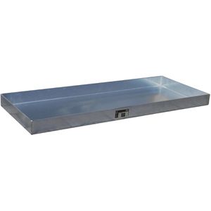 BAUER Auffangwanne KGW 1, aus verzinktem Stahl, 94 x 37cm, Kleingebindewanne, 12 Liter