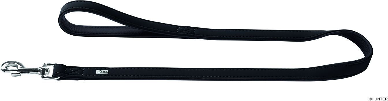 DOG SPORT HUNTER Führleine Softie 15/110, schwarz