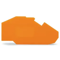 Wago 783-317 Abschluss- und Zwischenplatte,1,5 mm dick,orange 783317  - 25 Stück