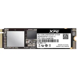 Adata XPG SX8200 PRO 512 GB M.2 PCIE-SSD (512 GB, M.2 2280), SSD