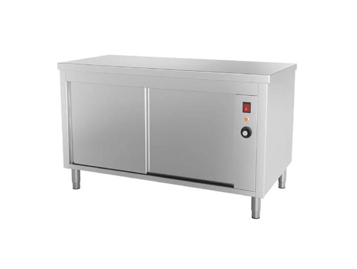 Meuble Chauffant Central 1200 x 600 mm – 1200W – Inox – Armoire Chauffante Professionnelle