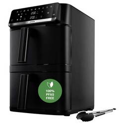 Bosch Serie 6, Double Stack Air Fryer 12 l 2800 W Schwarz MAFD661B7
