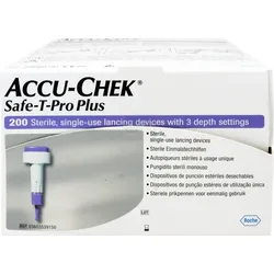 Accu Chek Safe T pro Plus Lanzetten 200 ST