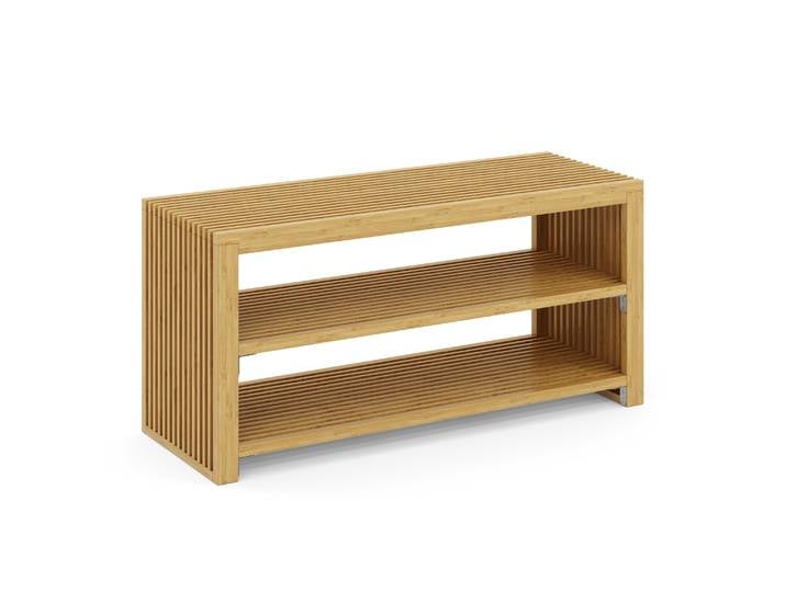 Schuhbank Bambus NORESSO 90 cm natur