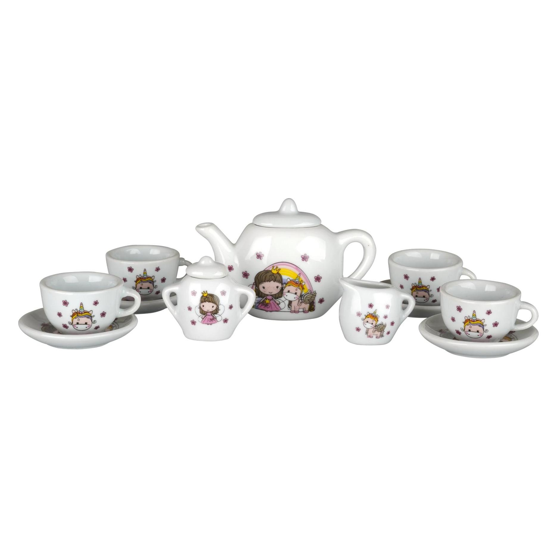 Barbo Toys Barbo Classic Porcelain tea set 12 pcs Pink (5704976052005)