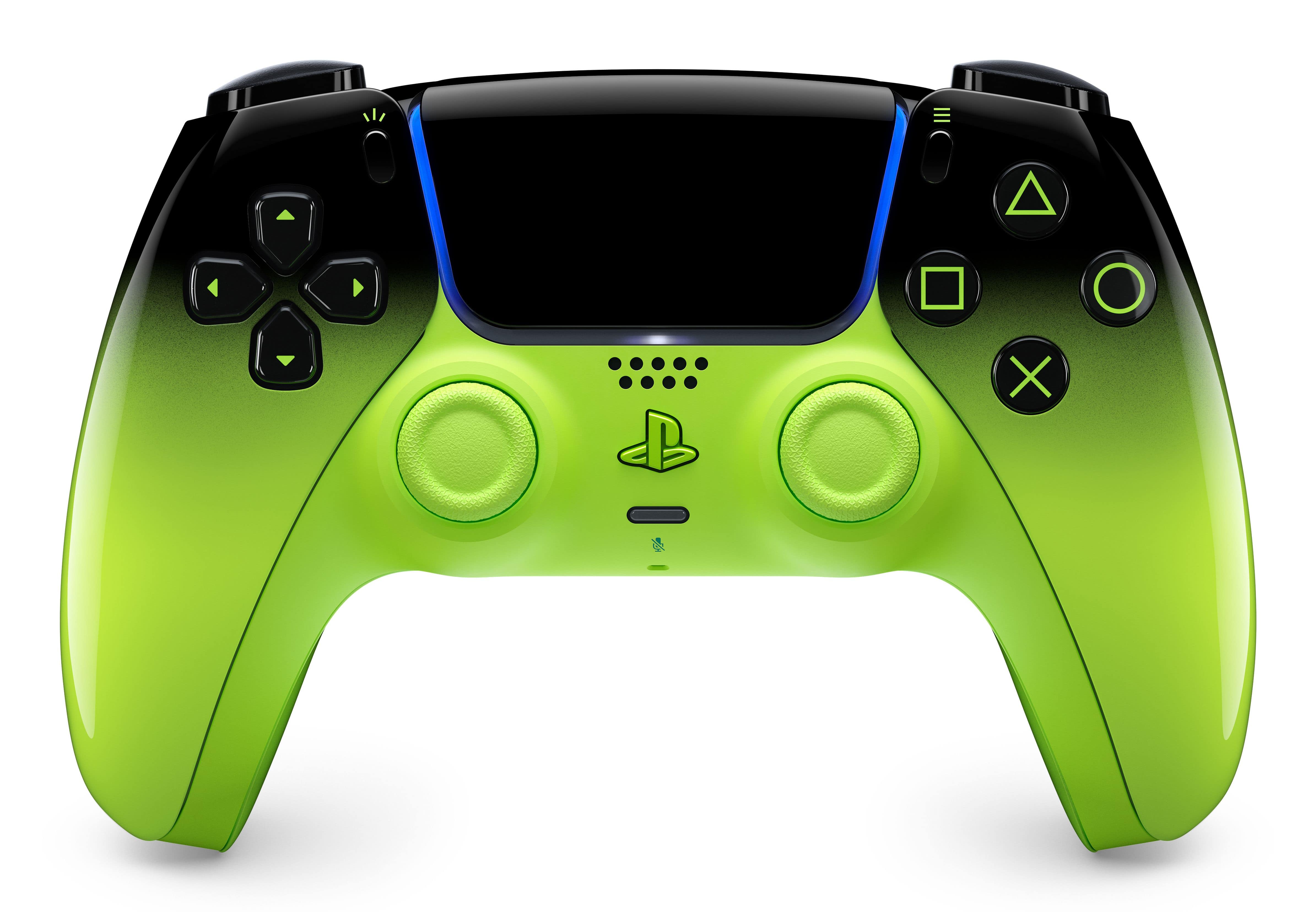 Sony DualSense Wireless Controller Gamepad für PC/MAC/Android/iOS/PlayStation 5 (Grün, Schwarz) 1000048531