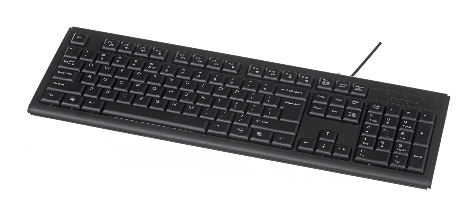 A4Tech KR-83 USB Toetsenbord, Zwart