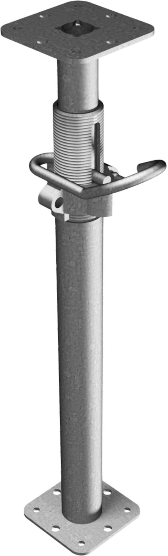 Schake Grabenspieße zum Verstreben und Abstützen von Kanalwänden, verzinkt, Auszugslänge: 800-1320 mm (11827V)
