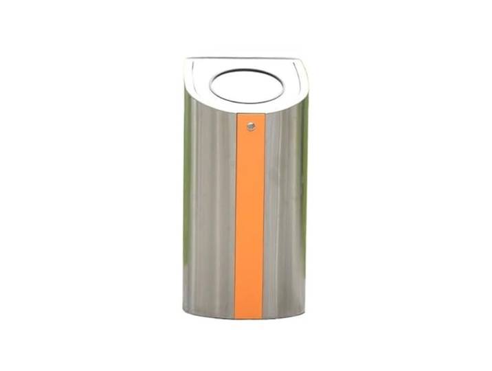 Hhmmei2024-23 Mülleimer Mülltonnen Kommerzieller kleiner Mülleimer mit Deckel aus Stahl Mülltonnenbox