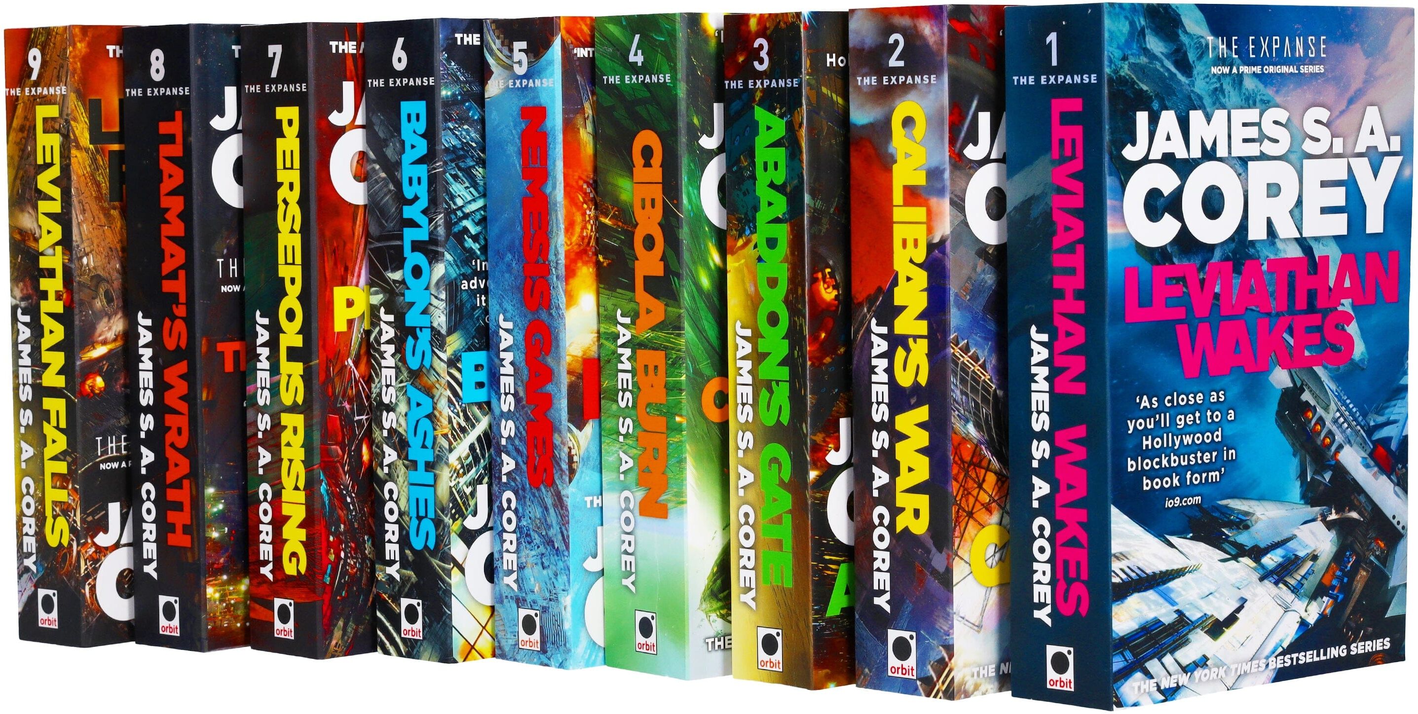 The Expanse Series 9 Books Collection Set by James S. A. Corey - Fiction - Paperback Hachette