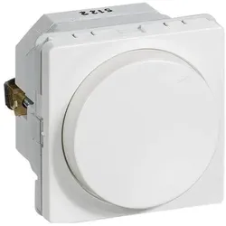 LK, Lichtschalter + Storenschalter, FUGA indsats lysdaemper MEK-D 300CR, hvid