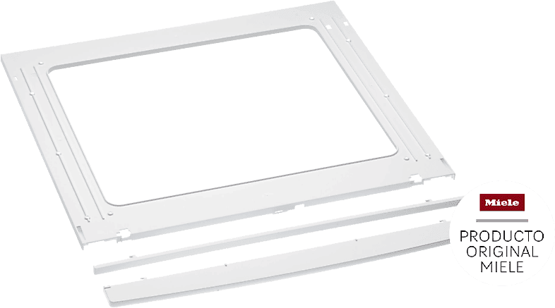 Accesorio lavadora - Miele W412, Kit de unión para columna lavado-secado, Blanco loto