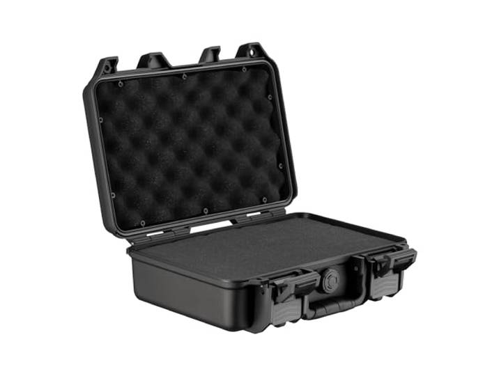 WilTec Mallette pour Armes – pour Armes de Poing et Pistolets – avec Insert en Mousse – Valise Fusil de Chasse\, Carabine\, Chasseur