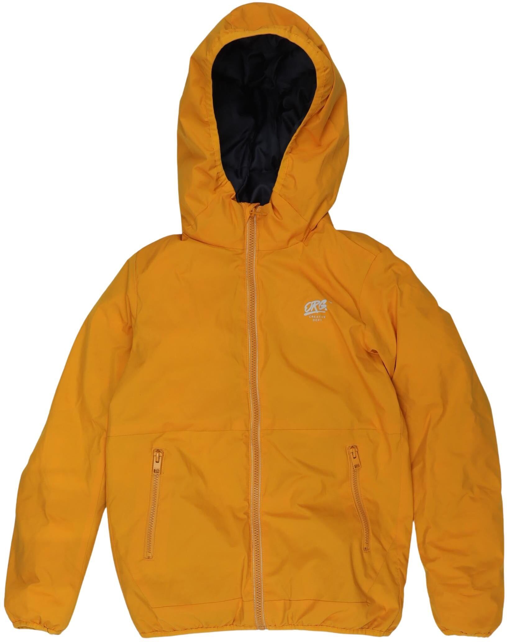Jack & Jones Jungen Jacke oder Mantel, Gelb, Gr. EU 152, Synthetik - Second Hand