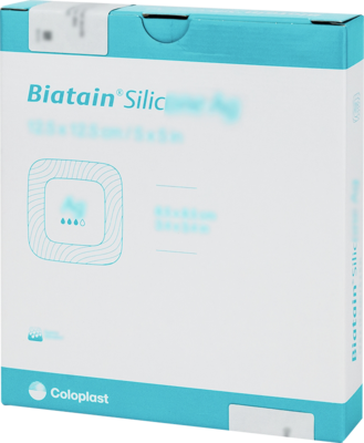 kohlpharma GmbH BIATAIN Silicone Ag Schaumverband 12,5x12,5 cm 5 St 17863633