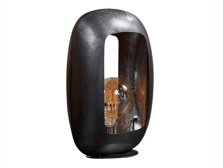 MARIAM Tischleuchte, 1-flammig, Material Metall, Schwarznickel