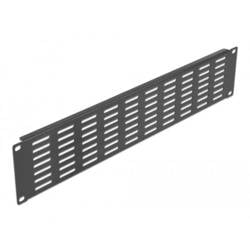 Delock 66680 19 Zoll Netzwerkschrank-Blindabdeckung 2 HE Schwarz