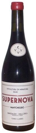 Supernova Vino tinto Mantonegro 2024 Mallorca.
