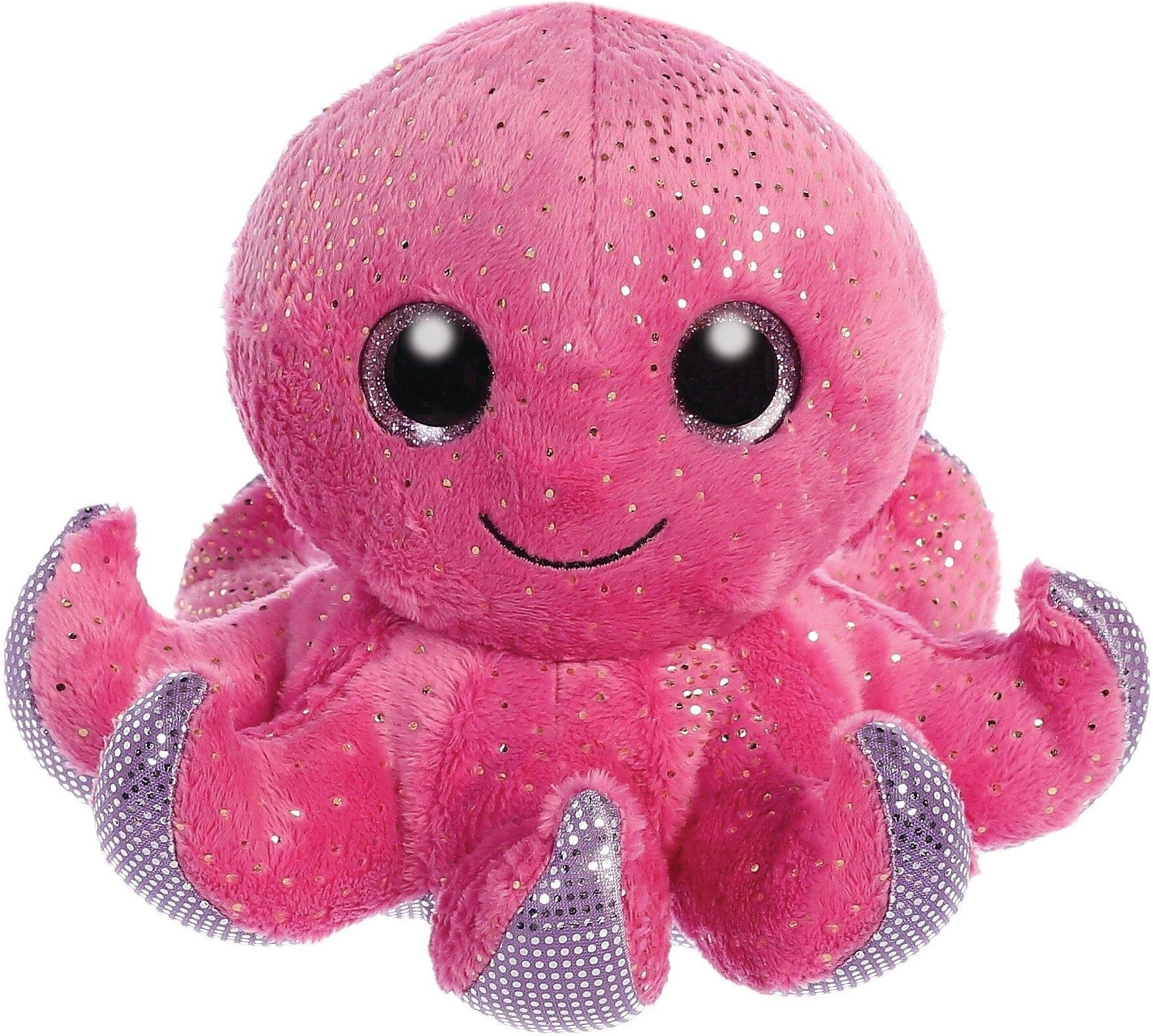 Aurora: Sparkle Tales SeaStar Octopus Pink 7" Stuffed Animal for Kids