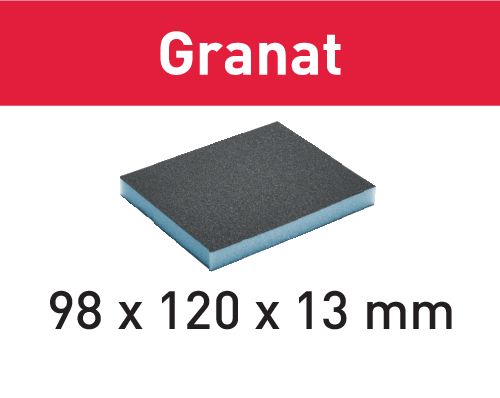 Festool Schleifschwamm Granat 98x120x13 60 GR/6 201112